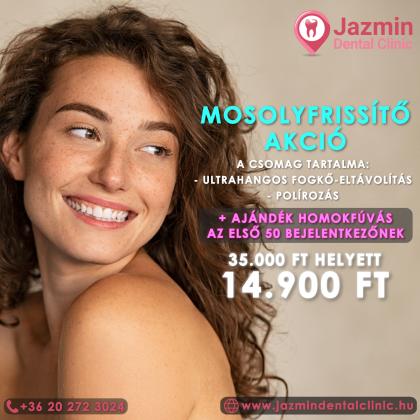 Mosolyfrissítő akció